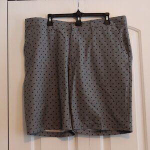 adidas Ultimate 365 ADVR0799 Men's Sz 38 Gray Logo Woven Golf Shorts